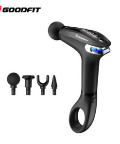Máy massage cầm tay chính hãng GOODFIT GF01MG có tay cầm trợ lực có thể tháo rời.